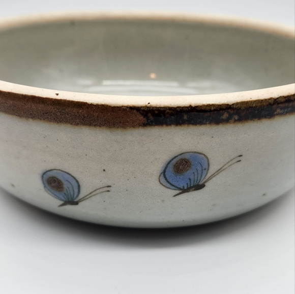 TONALA MEXICO KEN EDWARDS EL PALOMAR BIRD BUTTERFLY 3 qt casserole No Lid. - Picture 5 of 9